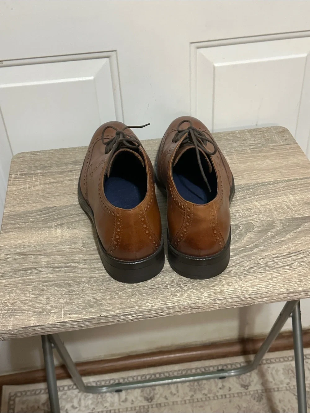 COLE HAAN Mens Dress Shoes 'Me Wing Oxford' Lace up C34598 Tan size 13M